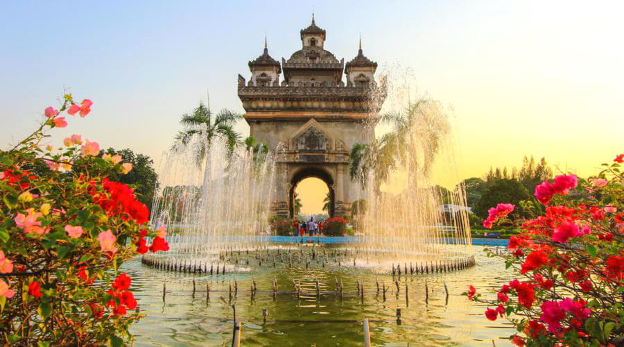 De mest populære tilbudene om leiebil i Vientiane